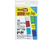 Removable Page Flags Red Blue Green Yellow Purple 10 Color 50 Pack
