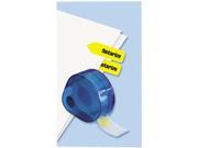 Arrow Page Flags In Dispenser Notarize Yellow 120 Flags Dispenser