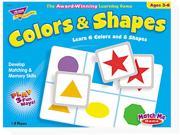 Colors And Shapes Match Me Puzzle Game Ages 4 7