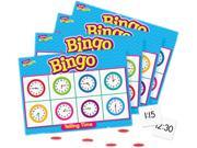 Young Learner Bingo Game Tell Time