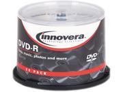Dvd R Discs 4.7Gb 16X Spindle Silver 50 Pack