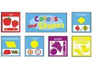 Quick Stick Bulletin Board Set Colors And Shapes
