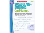 Vocabulary Building Card Games Grade Six 80 pages