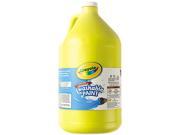 Washable Paint Yellow 1 Gal