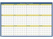 100% Recycled 12 Month Laminated Planning Board 36 X 24