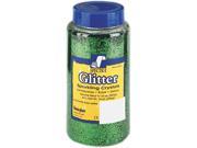 Pacon Spectra Glitter Sparkling Crystals 16 oz 1Each Green