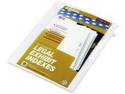 80000 Series Legal Index Dividers Side Tab Printed 28 25 Pack