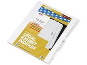 80000 Series Legal Index Dividers Side Tab Printed 37 25 Pack