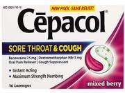 Cepacol Mix Bry Max Numbsore Thrt Cough 16Ct 24