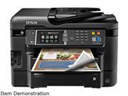 Epson WorkForce WF-3640 Inkjet Multifunction Printer - Color - Photo Print - Desktop