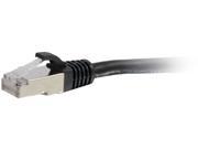 C2G 12FT CAT6 SNAGLESS SHIELDED STP NETWORK PATCH CABLE BLACK