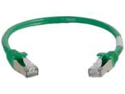 C2G 3FT CAT6 SNAGLESS SHIELDED STP NETWORK PATCH CABLE GREEN