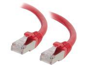 C2G 3FT CAT6 SNAGLESS SHIELDED STP NETWORK PATCH CABLE RED