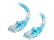 C2G Cat6a Snagless Unshielded UTP Network Patch Cable Aqua