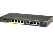 NETGEAR ProSAFE 8 Port Gigabit PoE Web Managed Plus Switch with 4 PoE Ports 53W GS108PE Lifetime Warranty