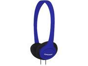 Koss KPH7 On Ear Portable Stereo Headphones Blue