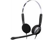 Over the Head SH250 Double Sided Headset with Omni Directional Microphone Black