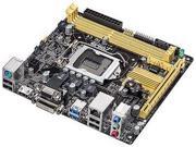 ASUS H81I-PLUS LGA 1150 Intel H81 HDMI SATA 6Gb/s USB 3.0 Mini ITX Intel Motherboard ASUS H81I-PLUS LGA 1150 Intel H81 HDMI SATA 6Gb/s USB 3.0 Mini ITX Intel Motherboard