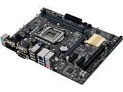 ASUS H110M-C/CSM LGA 1151 Intel H110 SATA 6Gb/s USB 3.0 uATX Intel Motherboard ASUS H110M-C/CSM LGA 1151 Intel H110 SATA 6Gb/s USB 3.0 uATX Intel Motherboard