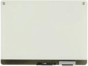 Clarity Glass Personal Dry Erase Boards Ultra White Backing 24 x 18