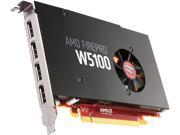 AMD FirePro W5100 100 505974 4GB 128 bit GDDR5 PCI Express 3.0 x16 Workstation Graphics