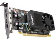 PNY Quadro P600 VCQP600 PB 2GB 128 bit GDDR5 PCI Express 3.0 x16 Low Profile Video Cards Workstation