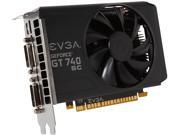 Evga Geforce Gt 740 Superclocked Directx 12 (feature Level 11_0) 04g-p4-3748-kr Video Card