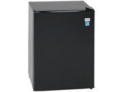Avanti RM24T1B 19 Freestanding Compact Refrigerator with 2.4 cu. ft. Capacity Black