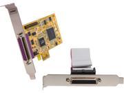 SUNIX 2 port IEEE1284 Parallel PCI Express Board Model PAR5418A L