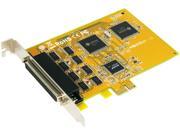SUNIX 8 Port RS 232 Serial PCI E Card Model SER5466A