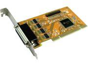 SUNIX 4 port High Speed RS 232 1 port Parallel PCI Express Multi I O Board Model MIO5499H L