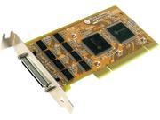SUNIX 8 port RS 232 Universal PCI Low Profile Serial Board Model SER5066AL