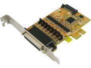 SUNIX 4 port RS 232 PCI Express Serial Board with Power Output SATA Power Socket Model SER6456S L