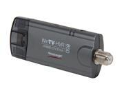 Turn your laptop or PC into TV with the Hauppauge 1230 TV stick. This external TV tuner connects to your computer with a USB 2.0 connection so you don't have to open your case to get TV on your PC. The hybrid tuner can handle NTSC analog signals along with ATSC digital signals up to 1080i.  Since the tuner has been condensed to the size of a USB thumb drive it's easy to take with you on the road. A portable antenna is included for use on the go. Just slip it into your carry case and enjoy the show from wherever you are. Type: USB TV Tuner Stick TV Tuner: Hybrid Tuner TV Standards: ATSC / NTSC FM Tuner: No Remote Control: No Features: Watch high definition ATSC digital TV or analog cable TV on your PC or laptop screen! ATSC HD is the over-the-air high definition TV standard for North America.  No need to open your PC: just plug into your USB 2.0 port.  Media Center compatible. Watch and recording TV with Microsoft’s Windows Media Center*.  Includes Hauppauge's WinTV application to watch and record TV in a window or full screen. With WinTV-Scheduler, so you can record your favorite TV programs daily, weekly or once only.  Digital ATSC over-the-air TV tuner built-in. A portable digital TV antenna is included, and can be used to receive digital TV up to 10 miles from a ATSC transmitter.  Record ATSC digital TV programs to your PC's h...