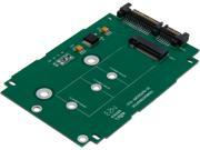 SYBA M.2 NGFF to 2.5 SATAIII Card with Full Low Profile Brackets Model SI ADA40083