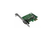 SIIG One 9 pin Serial 16950 UART x1 PCI Express Card Model JJ E10011 S3