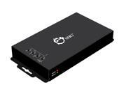SIIG HDMI 1x4 HDMI CAT5e Distribution Amplifier with Local Loop-Out and 3D Support CE-H21211-S1