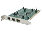 StarTech 3 Port IEEE 1394 PCI Card with Digital Video Editing Kit Model PCI1394B_3
