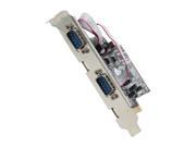 StarTech 4 Port Native PCI Express RS232 Serial Adapter Card with 16550 UART Model PEX4S553
