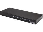 StarTech 8 Port High Speed HDMI Video Splitter w Audio Rack Mountable ST128HDMI2