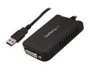 StarTech USB2DVIE3 USB to DVI External Video Card Multi Monitor Adapter 1920 x 1200