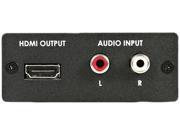 StarTech Component VGA Video and Audio to HDMI Converter PC to HDMI 1920x1200 VGA2HD2