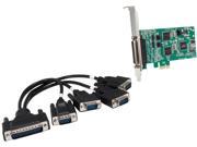 StarTech 4 Port PCI Express PCIe Serial Combo Card 2 x RS232 2 x RS422 RS485 Model PEX4S232485