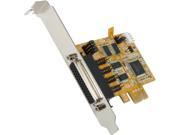 StarTech 4 Port PCIE 921.6KBPS High Speed RS232 Serial Card Model PEX4S553S