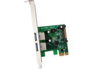 StarTech 2 Port PCI Express PCIe SuperSpeed USB 3.0 Card Adapter with UASP SATA Power Model PEXUSB3S24