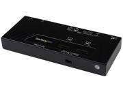StarTech 2x2 HDMI Matrix Switch w Automatic and Priority Switching 1080p VS222HDQ