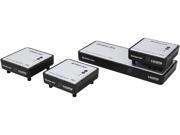 IOGEAR GWHDMS52MBK3 Long Range Wireless 5x2 HDMI Matrix PRO with 2 Additional Receivers