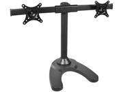 SIIG CE MT1712 S2 Dual Monitor Desk Stand Stand For 2 Lcd Displays Black Screen Size 13 Inch 27 Inch Desktop Stand Desk Mountable
