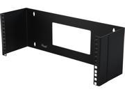 Rosewill 4U 12 inch Wall Mount Bracket for Patch Panel with Hinge Design RSA 4UBRA001