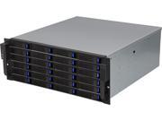 NORCO DS 24D External 4U 24 Bay Hot Swap 6G SAS SATA III Rackmount RAID JBOD Enclosure